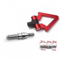 Hak zaczep holowniczy czerwony