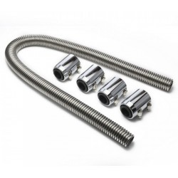 Ozdobny stalowy wąż chłodnicy