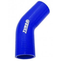 Kolanko 45st. silikon 57mm BL